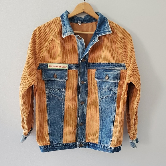 Jackets & Blazers - ⬇️Vintage Corduroy and Denim Jacket